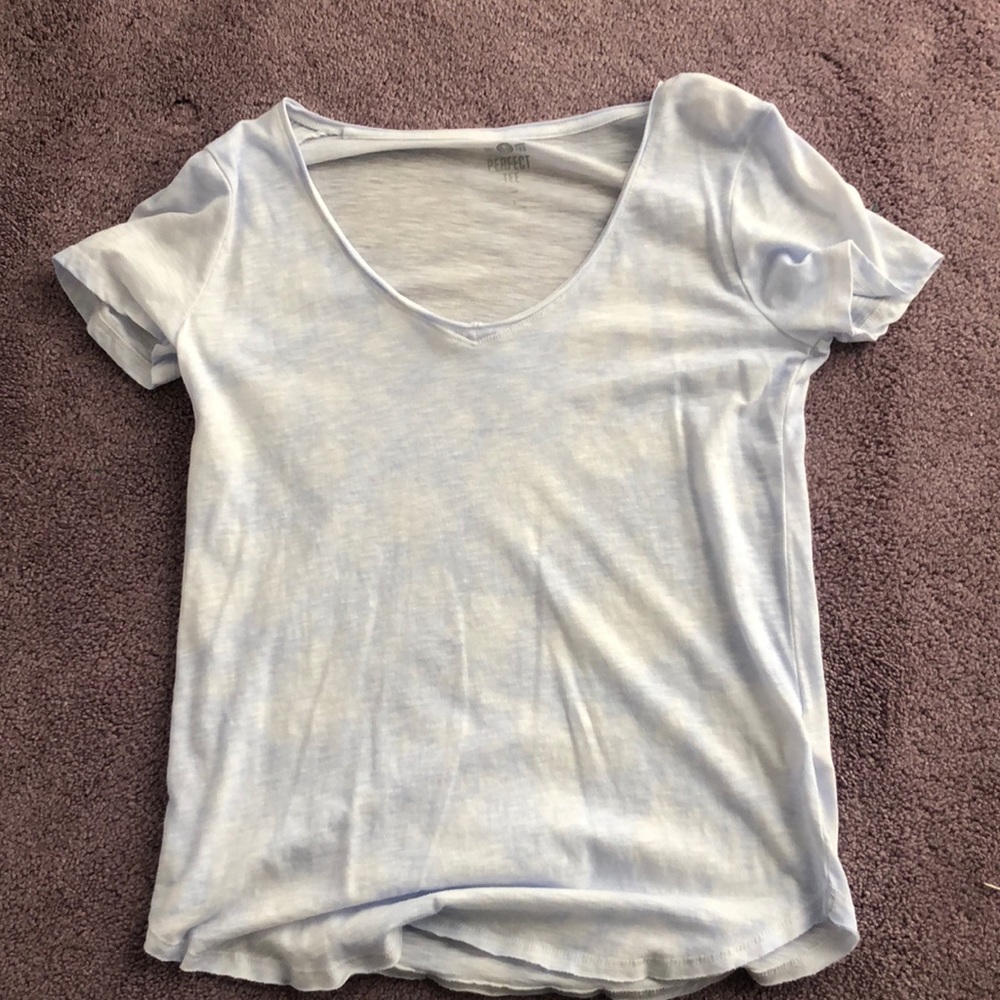 “SO” perfect tee( light blue)